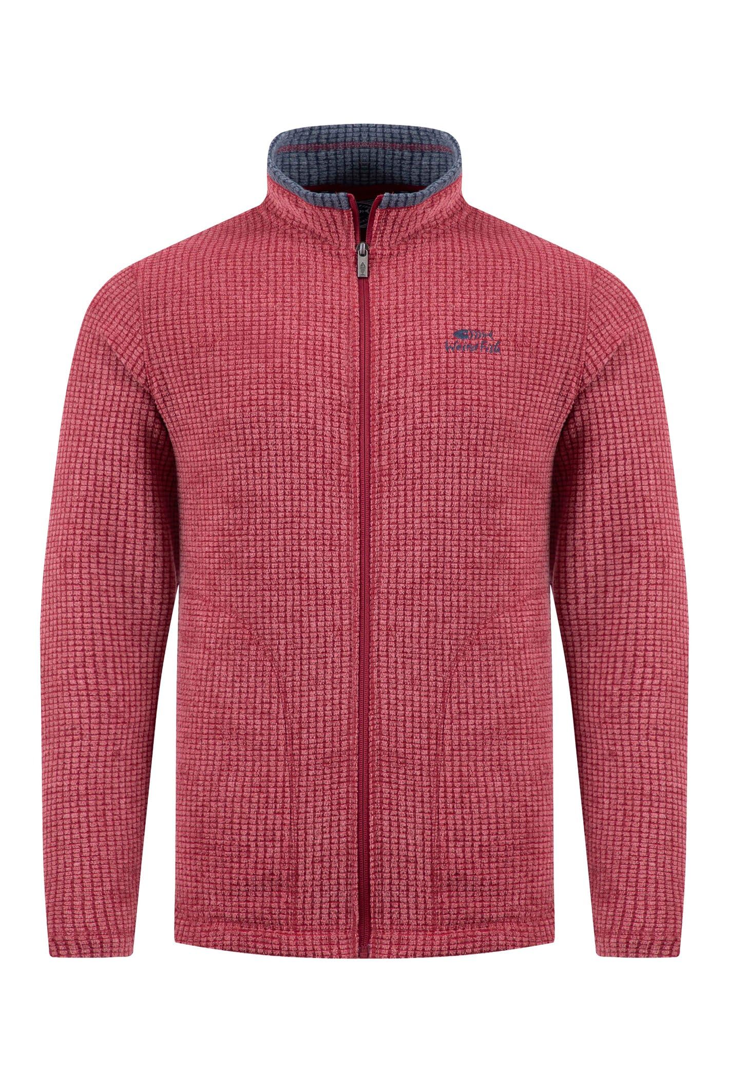 Weird Fish Shires Full Zip Grid Fleece Rhubarb Size XL. (Jumper/Sweater/Fleece)