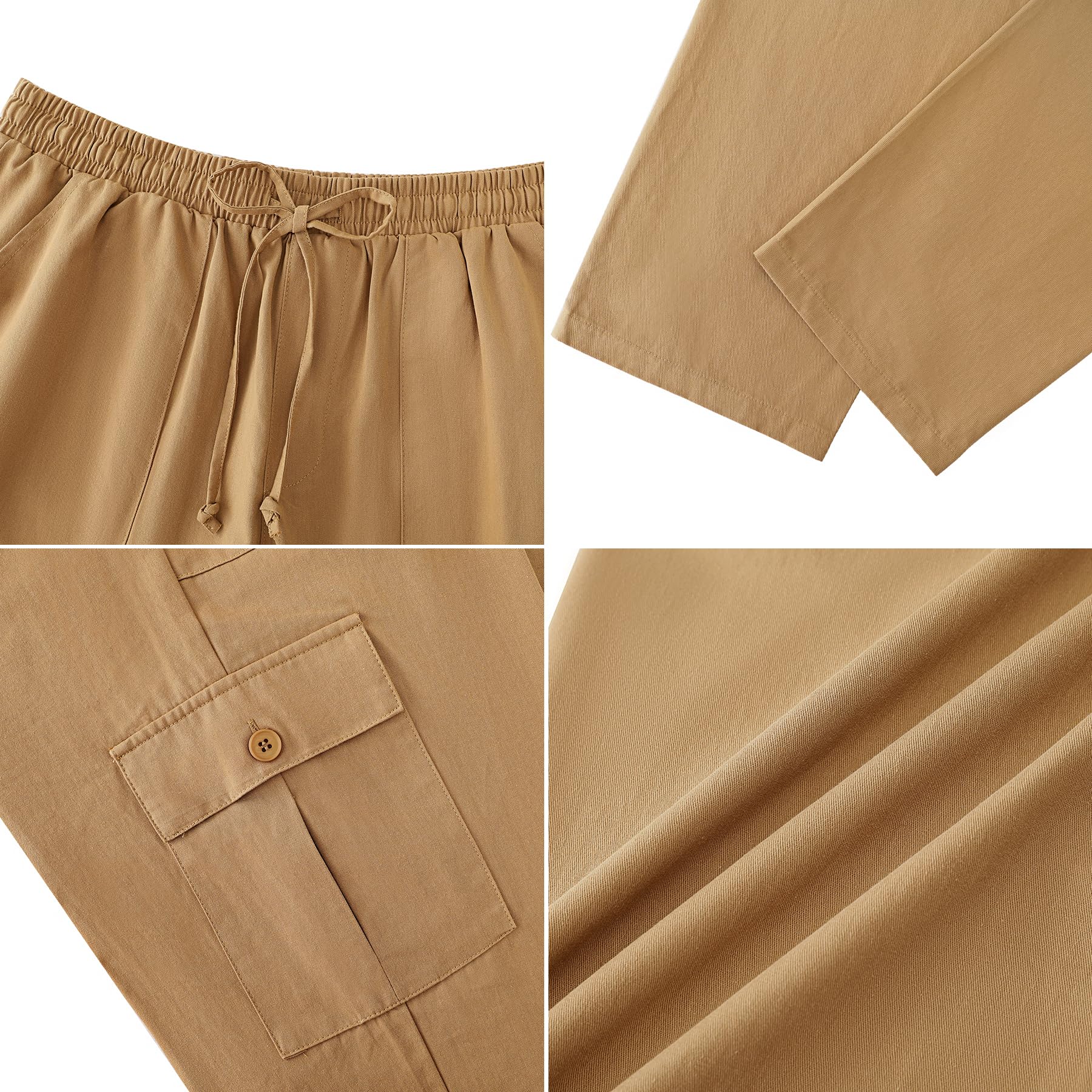 Jahetuul Pantaloni da Lavoro Uomo Pantaloni Cargo Outdoor per Uomo Pantaloni da Lavoro Professionali Pantaloni Cargo Casual Pantaloni Jogger Sportivi per Ragazzi e Adulti