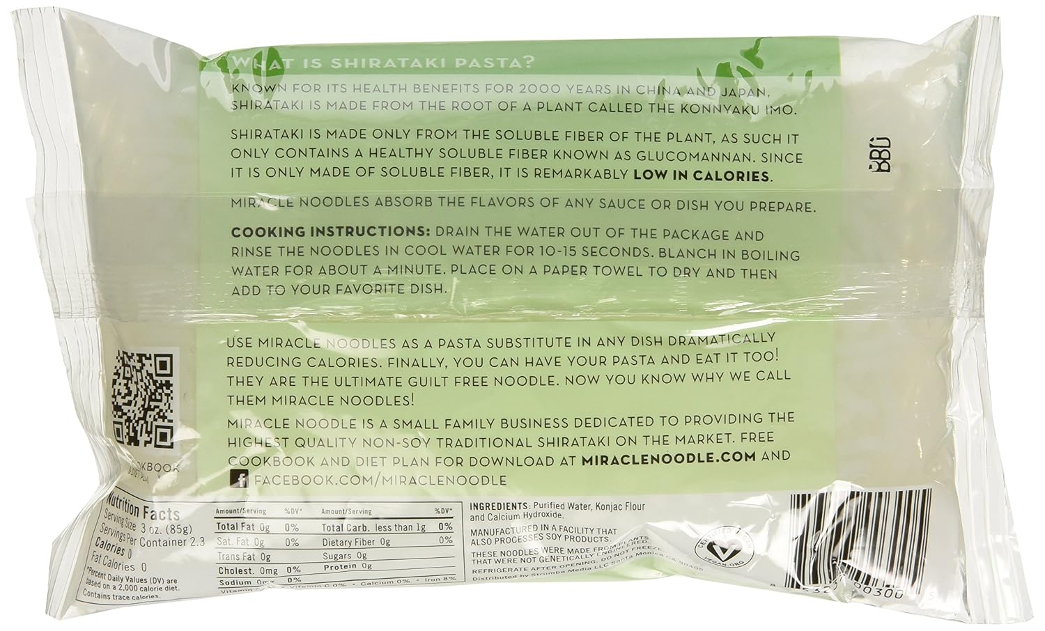 Shirataki Noodles (Pack of 5)
