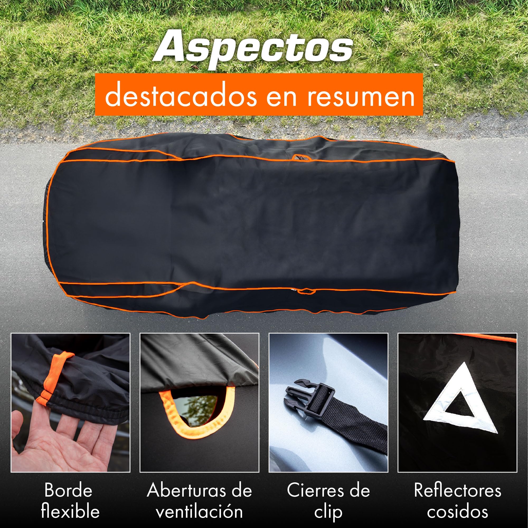 Upgrade4cars Funda Coche Exterior Anti-Granizo Version 2026 Accesorios