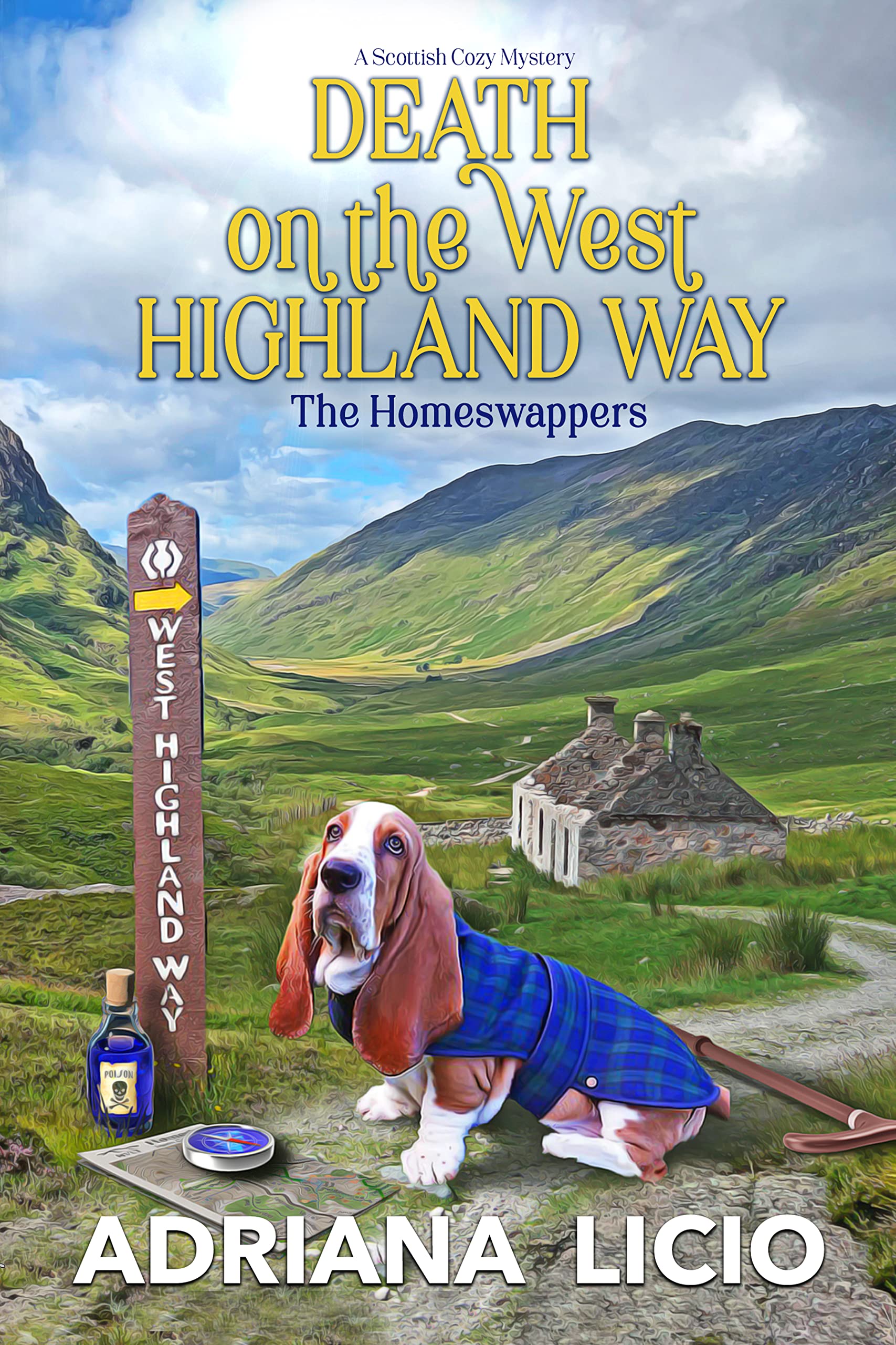 Death on the West Highland Way: A Scottish Cozy Mystery (The Homeswappers Book 6)