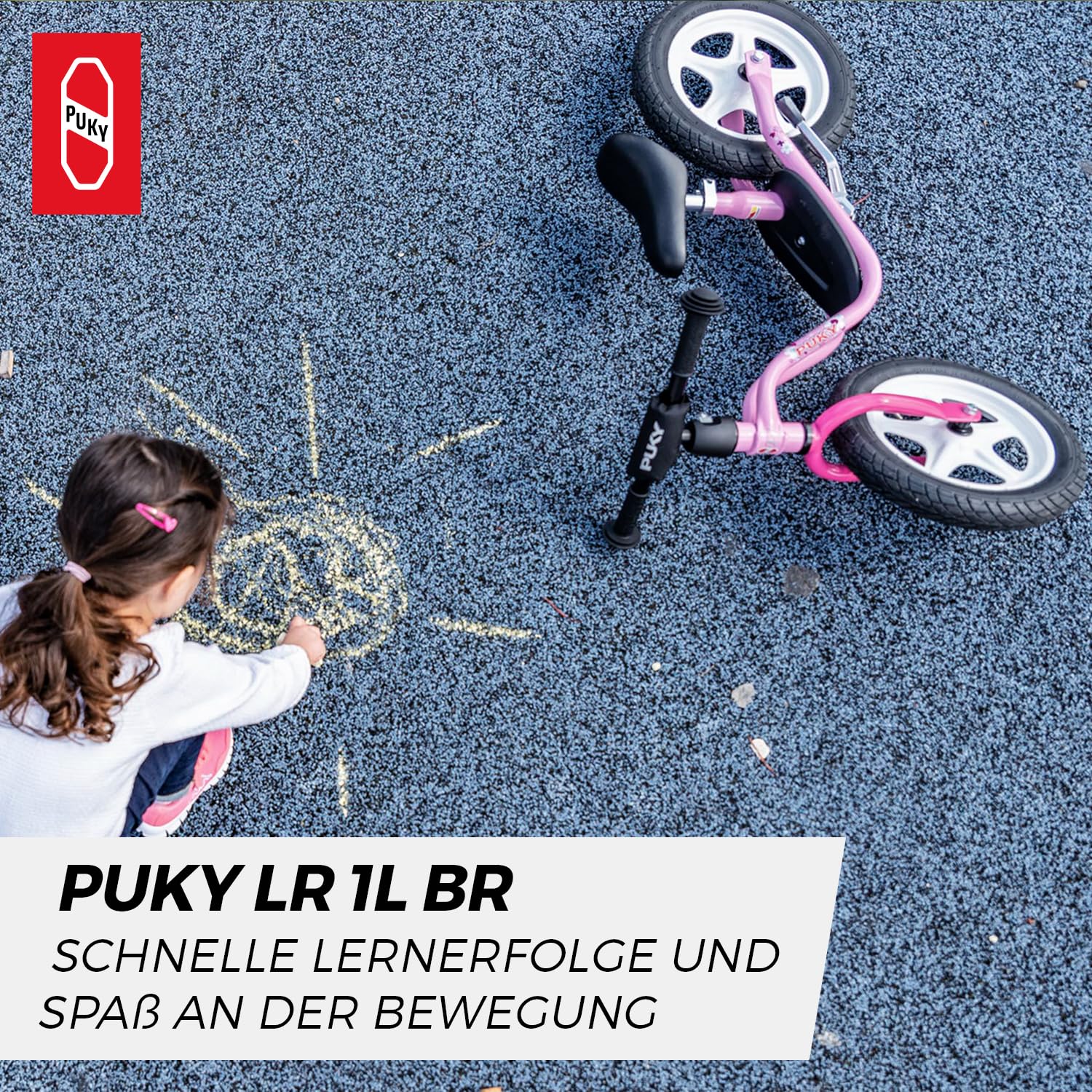 Amazon.co.jp: ドイツ製 2輪バイク Puky/プッキー LR1L (ピンク