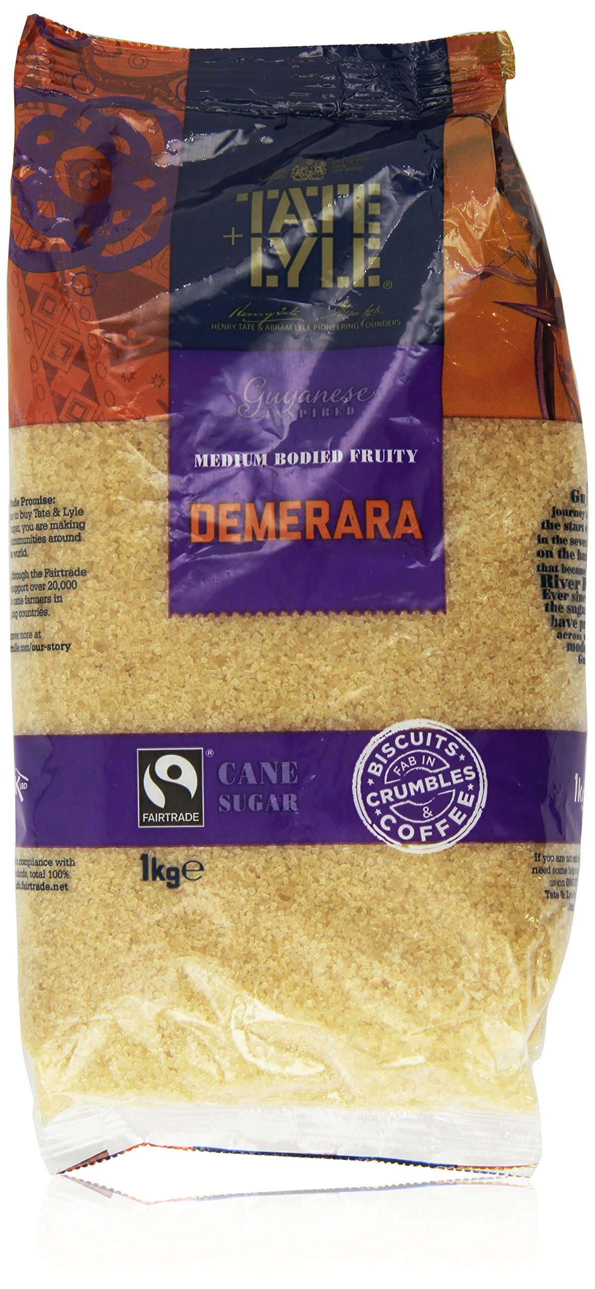 T&L Demerara Sug F/T 1Kg
