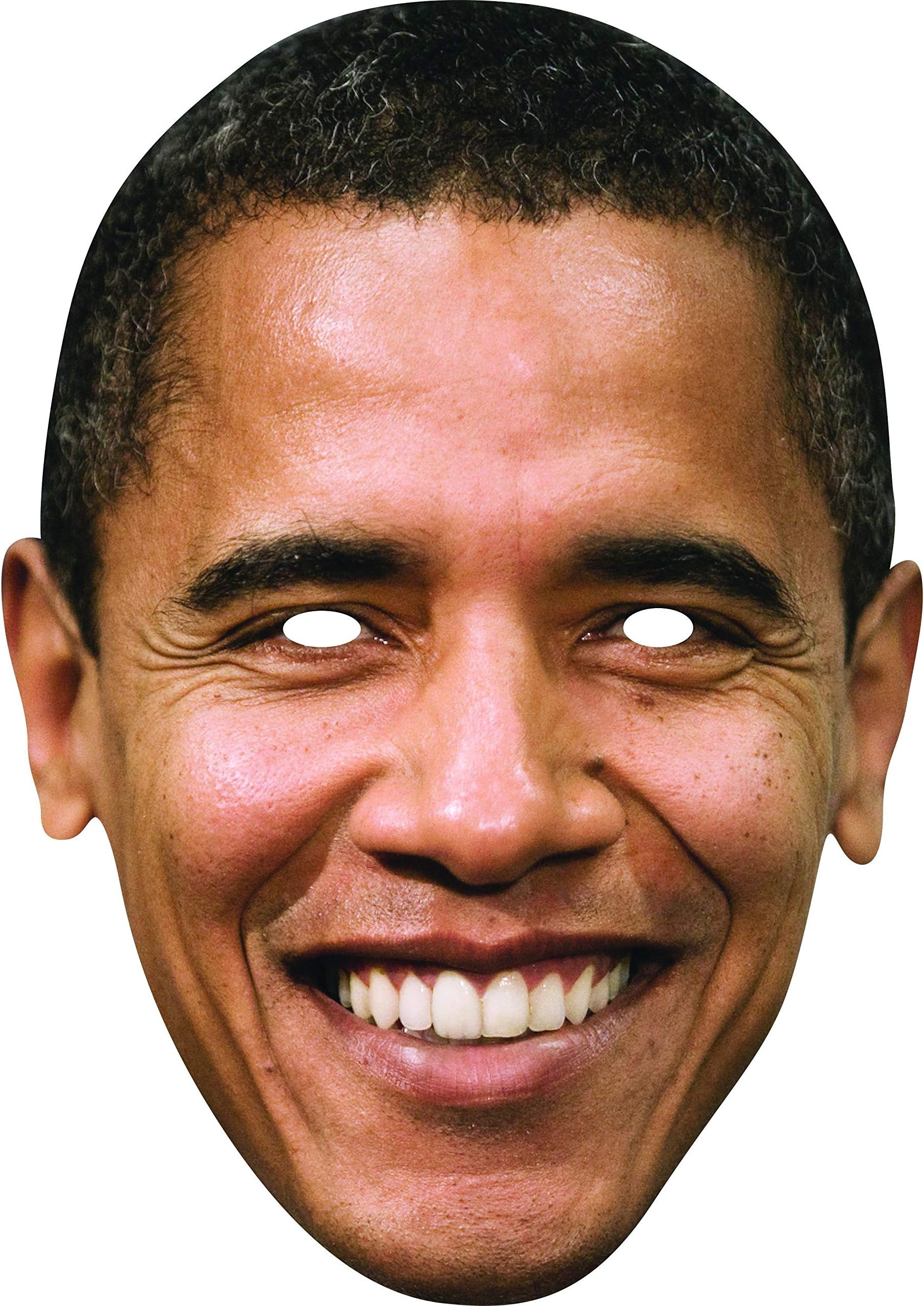 Barack Obama Flat, Cardboard Party Mask