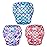 wegreeco Baby & Toddler Snap One Size Adjustable Reusable Baby Swim Diaper (Fish Scales, Large, 3 Pack)