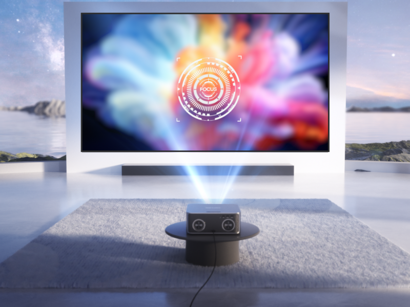 Amazon.com: [1500 ANSI/36W Dolby Audio/APPs]Smart-Projector-4K
