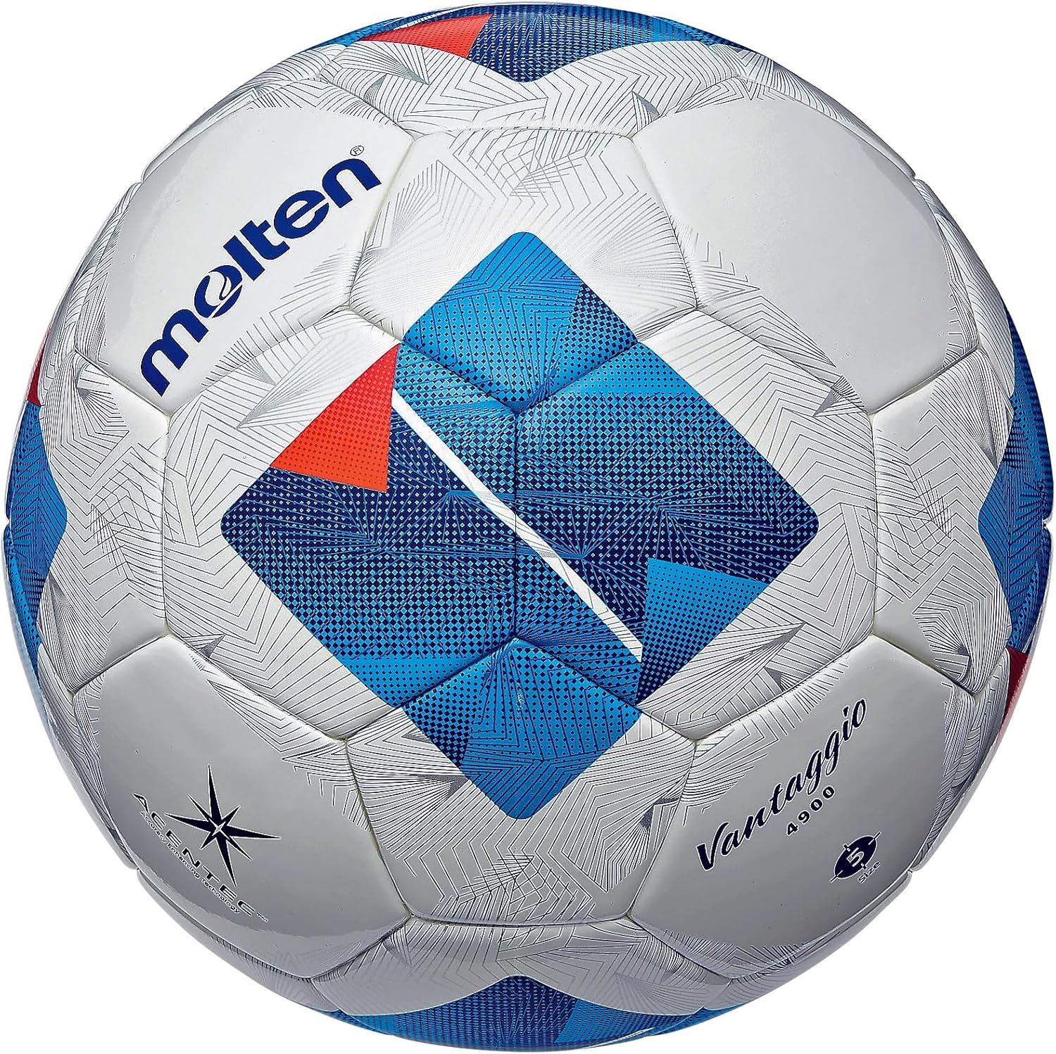 Molten F5N4901 Vantagio 4900 Soccer, No. 5 Ball, Test Ball