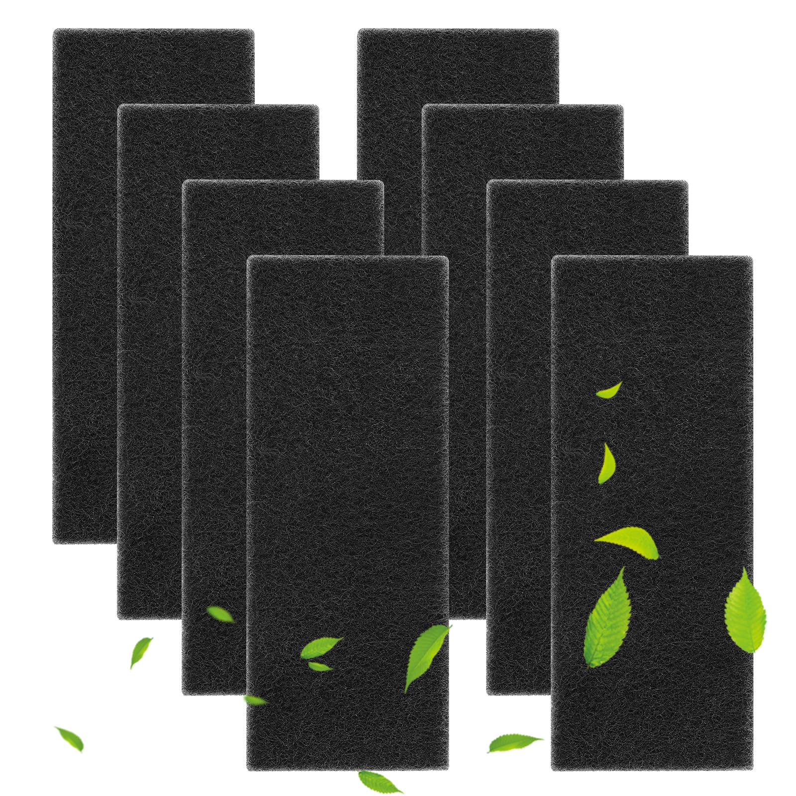 MyfatBOSS 0.6’’ Carbon Filters Compatible with Litter-Robot 3, Activated Carbon Litter Box Filter Compatible with Litter-Robot 3 Self Cleaning Cat