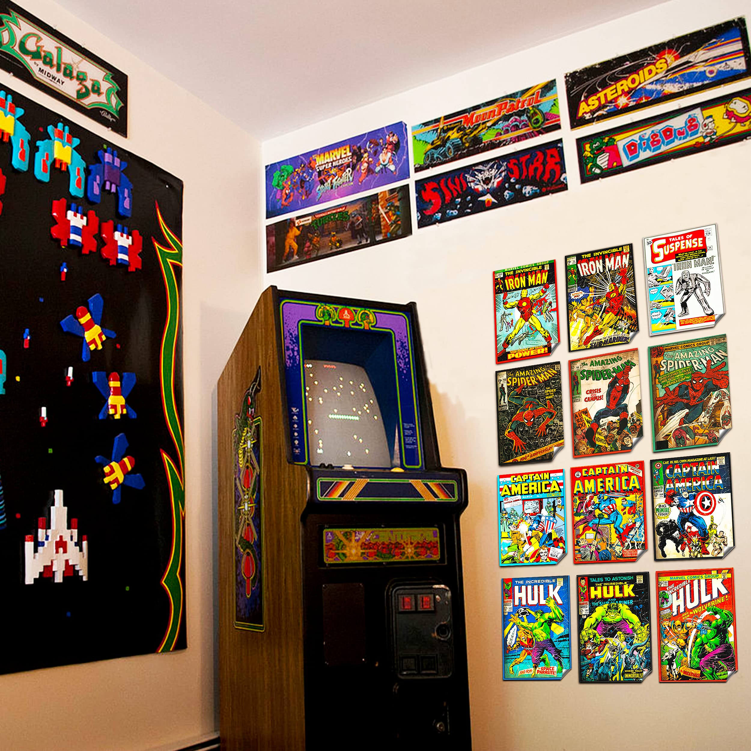 Marvel Avengers Superhero Posters Avengers Room Decor 3 Pack Premium