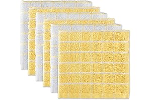 DII Terry Windowpane Dishcloths: The Golden Touch for Your Kitchen
