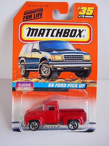 Matchbox Classic Decades 56 Ford Pick Up #35 1997 Escala 1:64