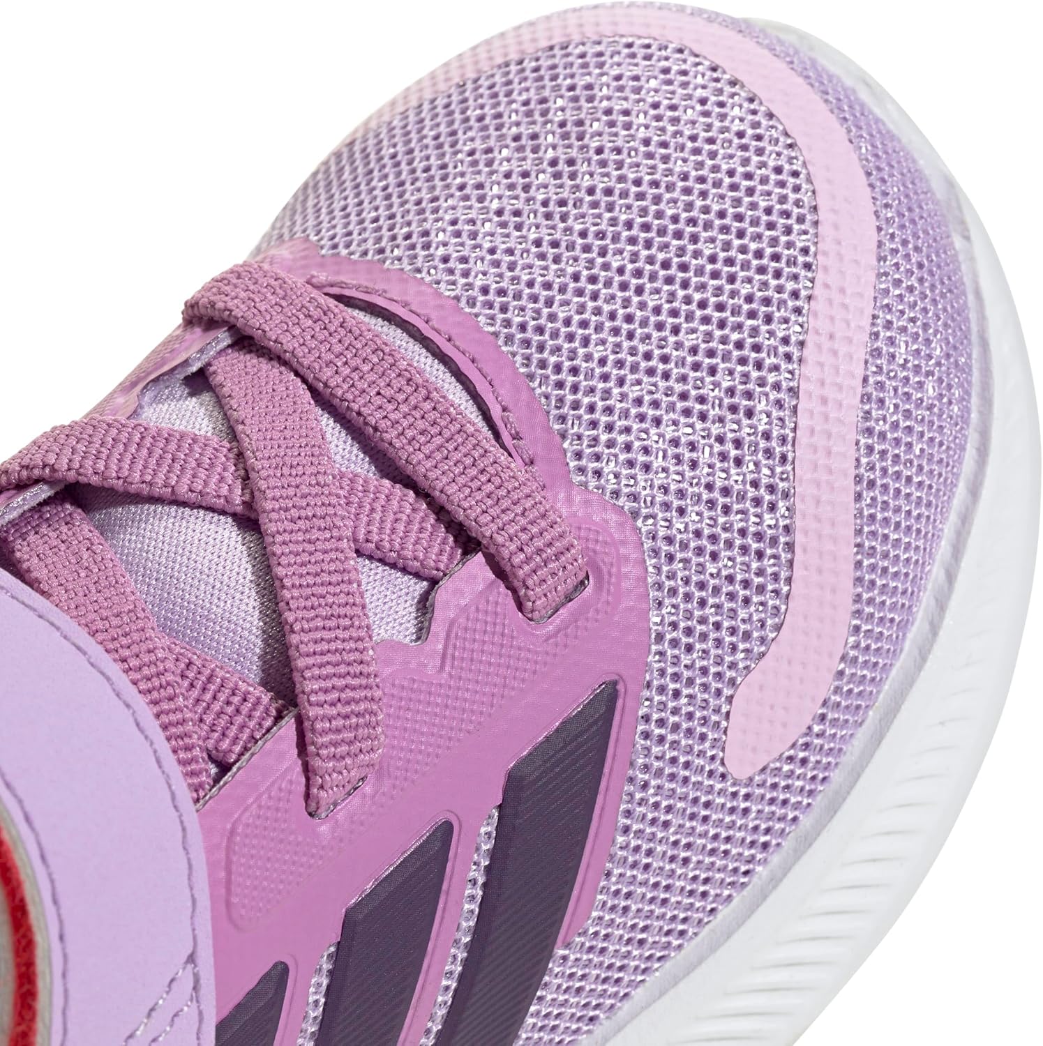 adidas Baby-Boy's Run Falcon 5 Elastic Lace & Strap Sneaker - Image 6