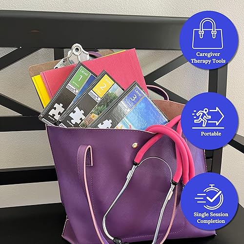 Miniatura 2 de Rompecabezas listo para despegar para adultos con Alzheimer y demencia  Actividad cognitiva para personas mayores  Herramienta de terapia