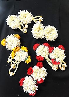 Artificial Hair Gajra (Artificial Hair Gajra (Set of 10 Gajra Bands)…)