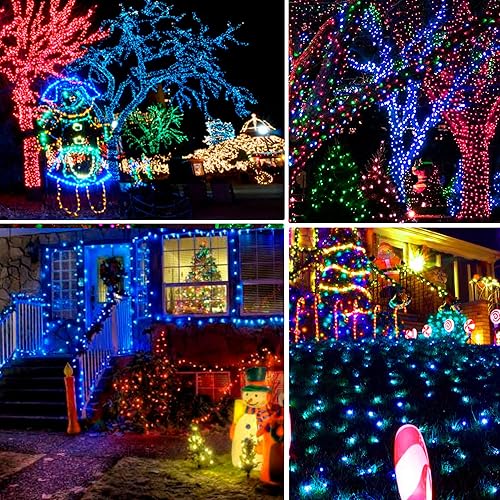 Miniatura 4 de Dazzle Bright - Guirnalda de cobre con 60 luces LED de 20 pies de largo a pilas y a prueba de agua para decoraciones navideñas, de interior,