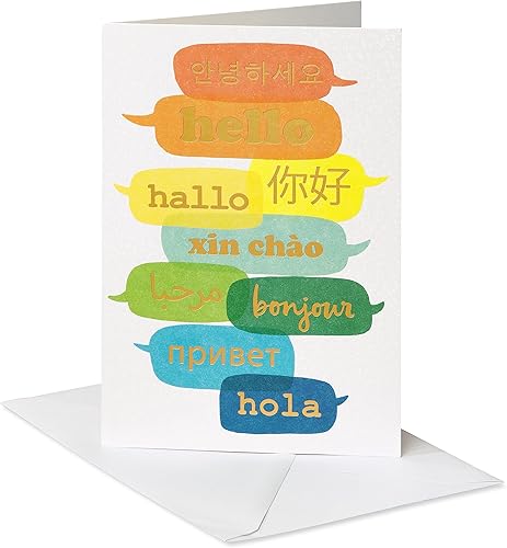 American Greetings Tarjeta en blanco (Hola)