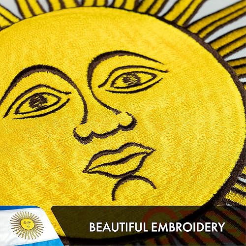 Vista 18 de G128 Bandera venezolana de Venezuela 3 x 5 pies Serie ToughWeave doble cara bordado de poliéster 210D Bandera de país, diseño bordado