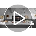 TOSHIBA ML2-STC13SAIT(SS) Air Fryer Combo Countertop Microwave Ovenwith 2.4-Inch Color Screen, Origin Inverter Technology, Smart Sensor, Compatible with Alexa, 1100W, 1.3 Cu.Ft, Silver