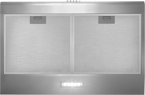 Miniatura 8 de COSMO COS-5MU30 Campana extractora de conductos para debajo del gabinete de la colección Delta de 30 pulgadas, controles de botón, filtros Acero