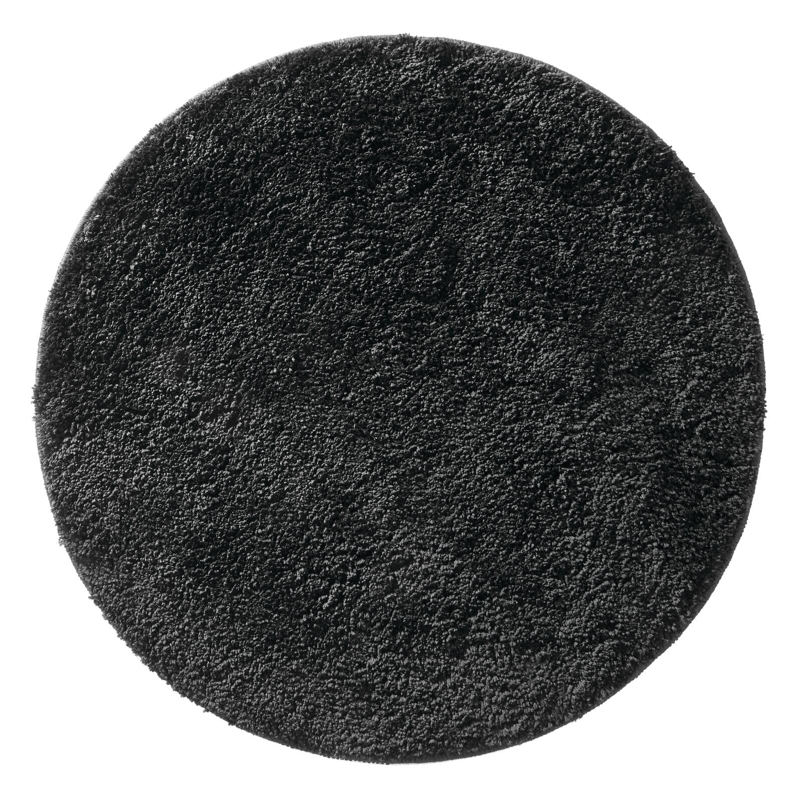 mDesign Soft Microfiber Polyester Non-Slip Round Spa Mat, Plush Water ...