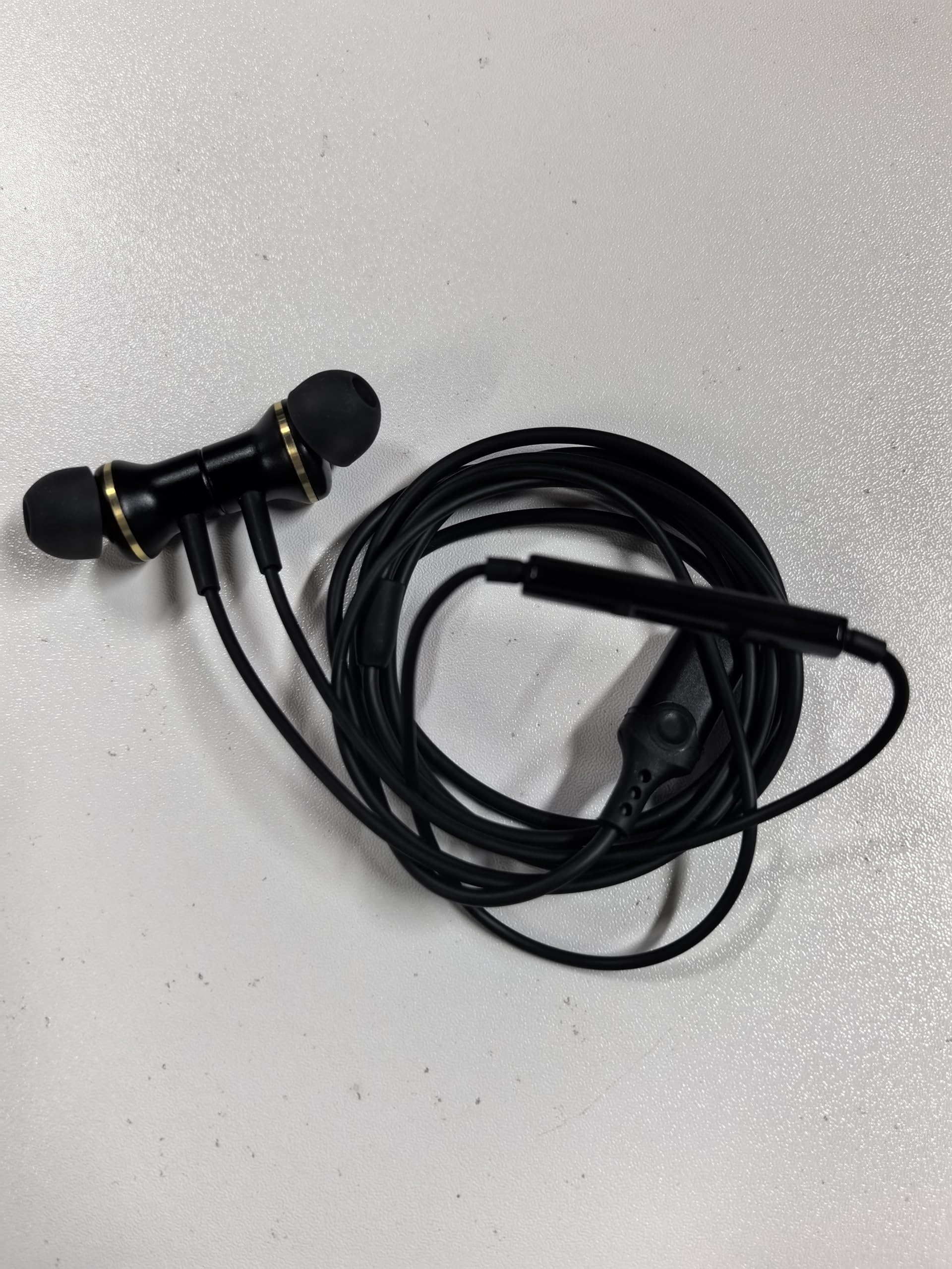 USB C Earbuds USB Type-C Headphones for iPad 10th Generation iPhone 16 15 Pro iPad A16 11th Gen Air 6 M3 Wired Earphones with Microphone Volume Control Noise Isolating HiFi Stereo Headset Black Gold