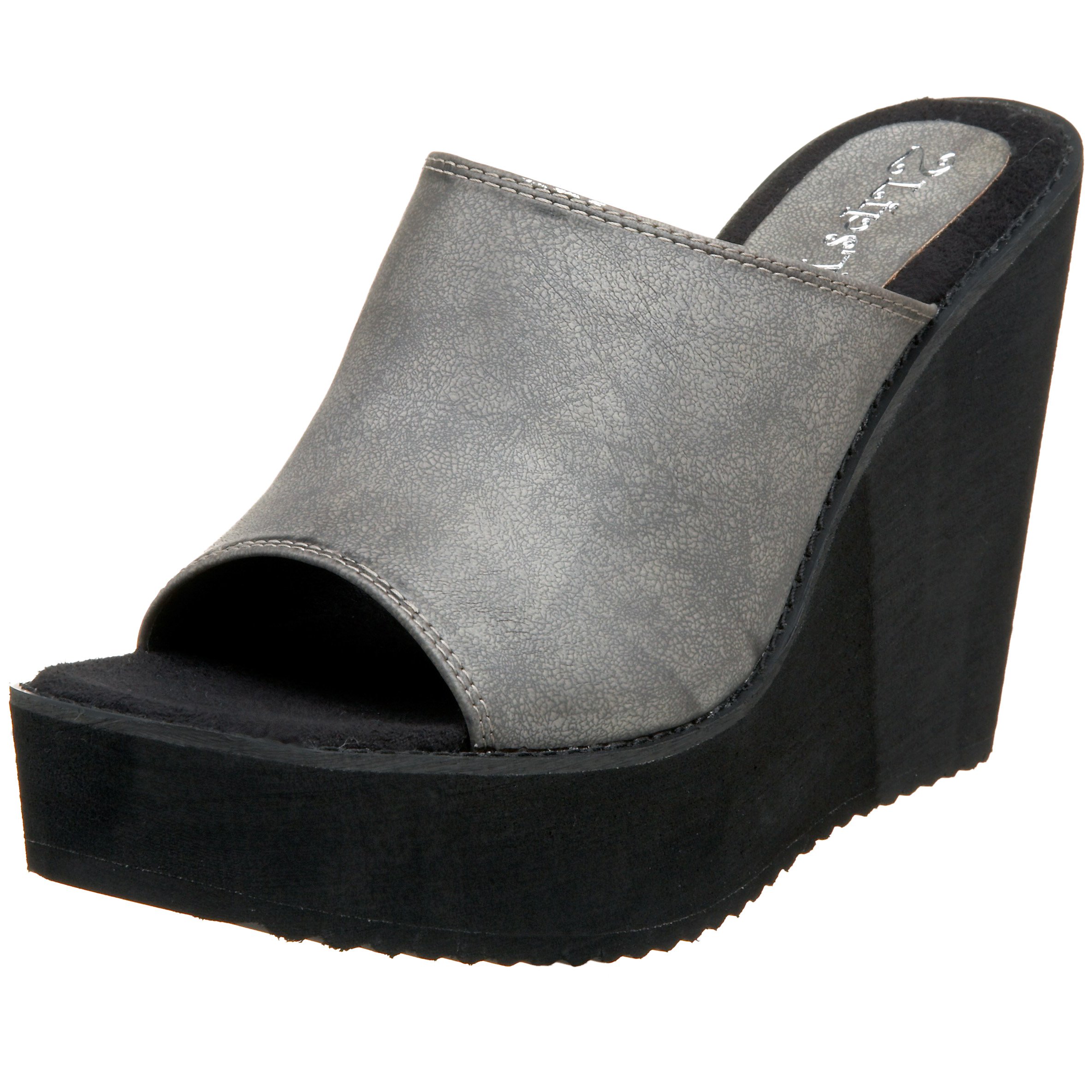 Two LipsWomen's Too Slide Platform Eva Wedge Slide