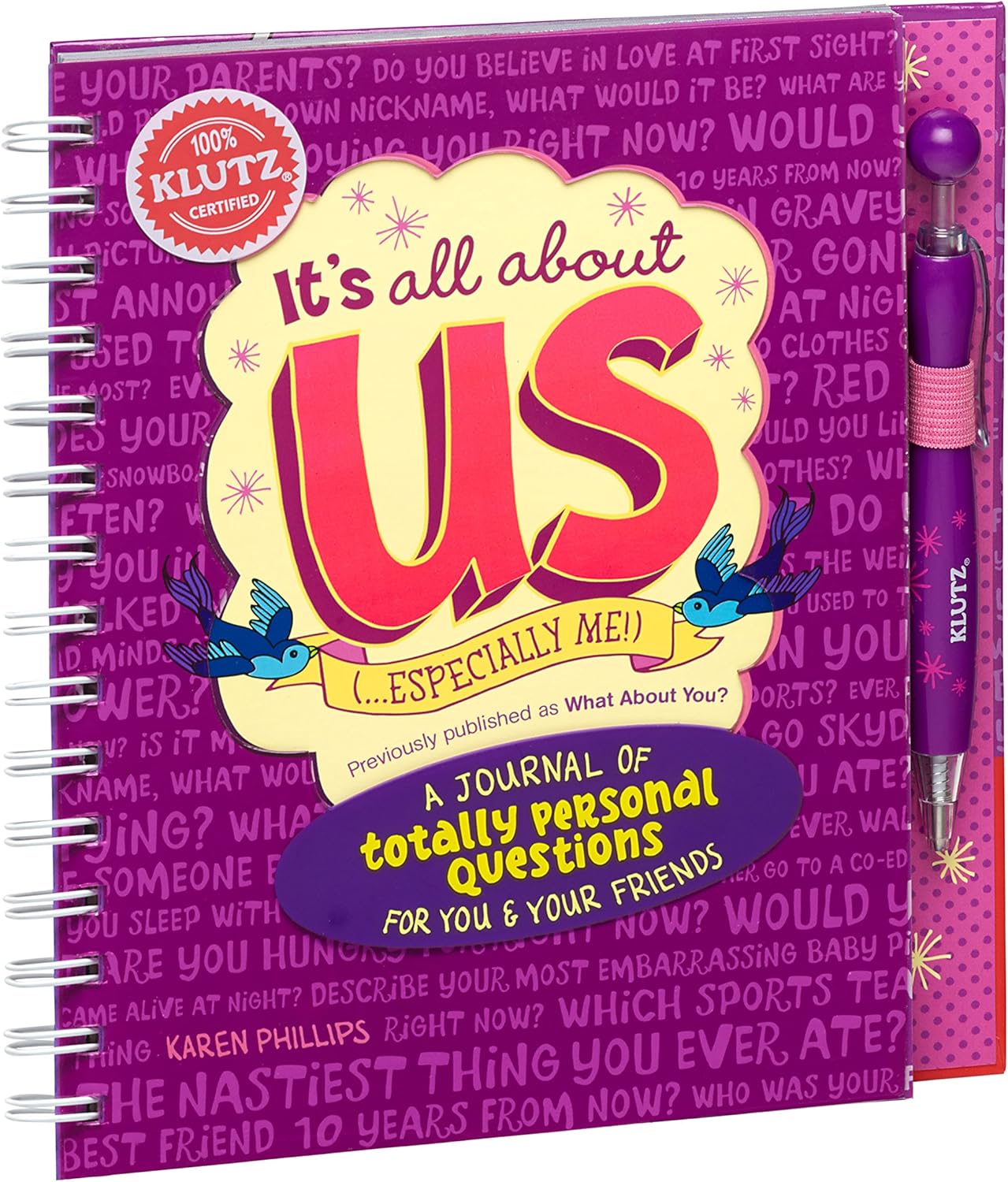 Klutz It's All About Us…Especially Me Activity Kit
