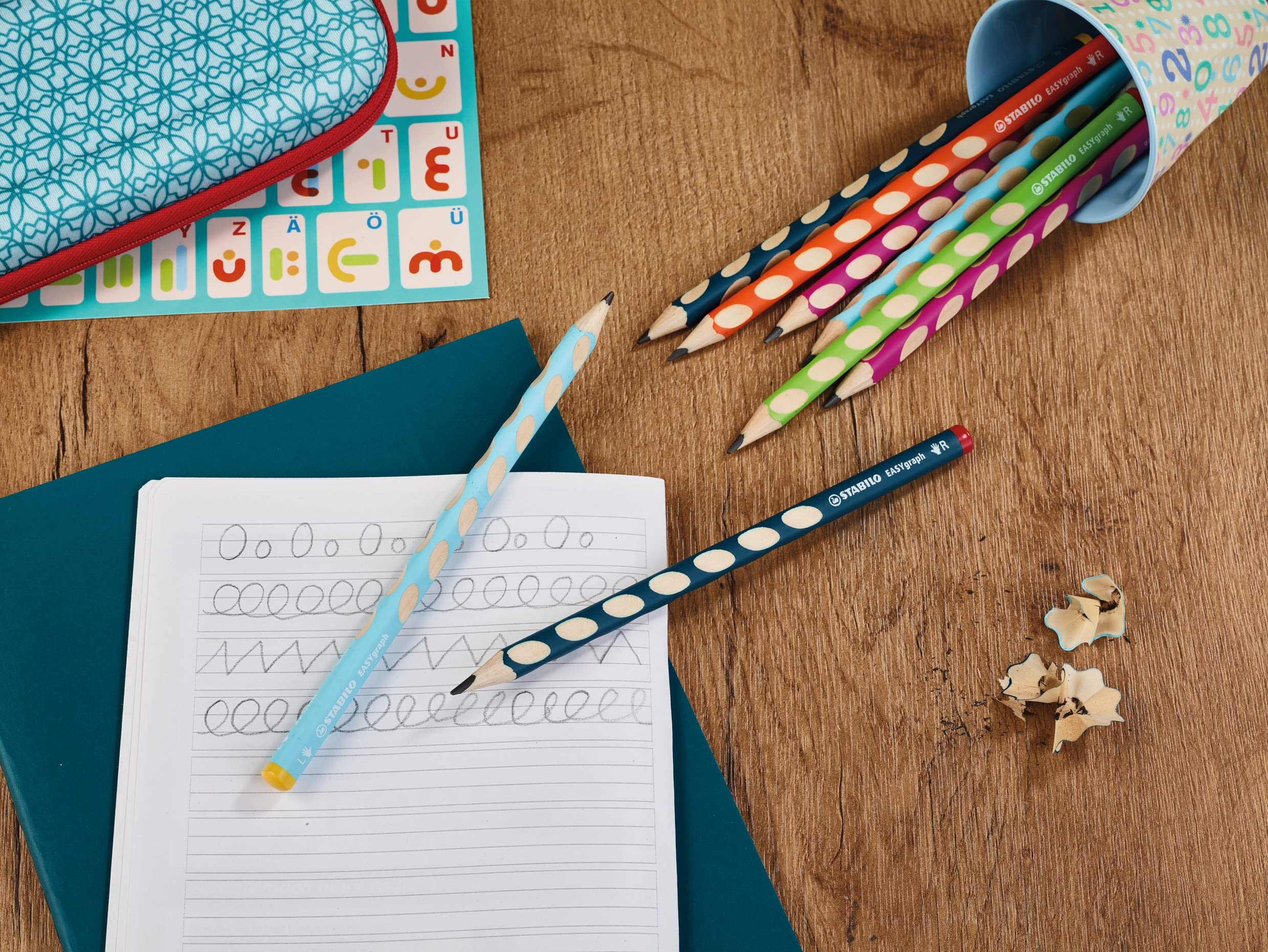STABILO EASYgraph ołówek do pisania ręcznego - Classpack - 48 szt. - HB