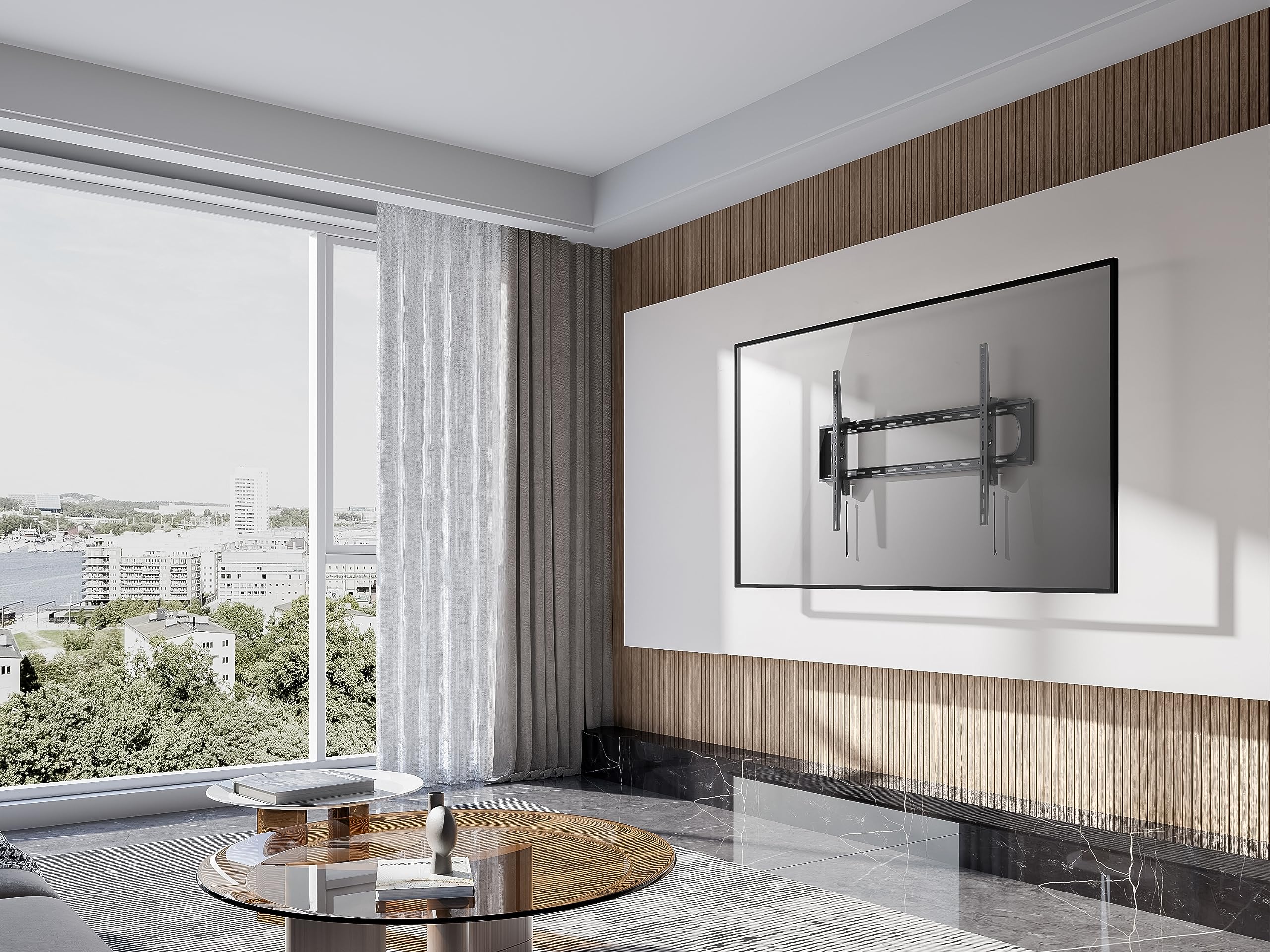 Equip Soporte de Pared para Pantalla 60"-120" Inclinable Heavy Duty VESA hasta 900x600 Max 120Kg