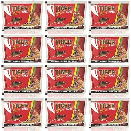 MMR Making Marvelous Home Biscuit Rat Killer Rodent Control Cake (25gm, 12 piece) - Green