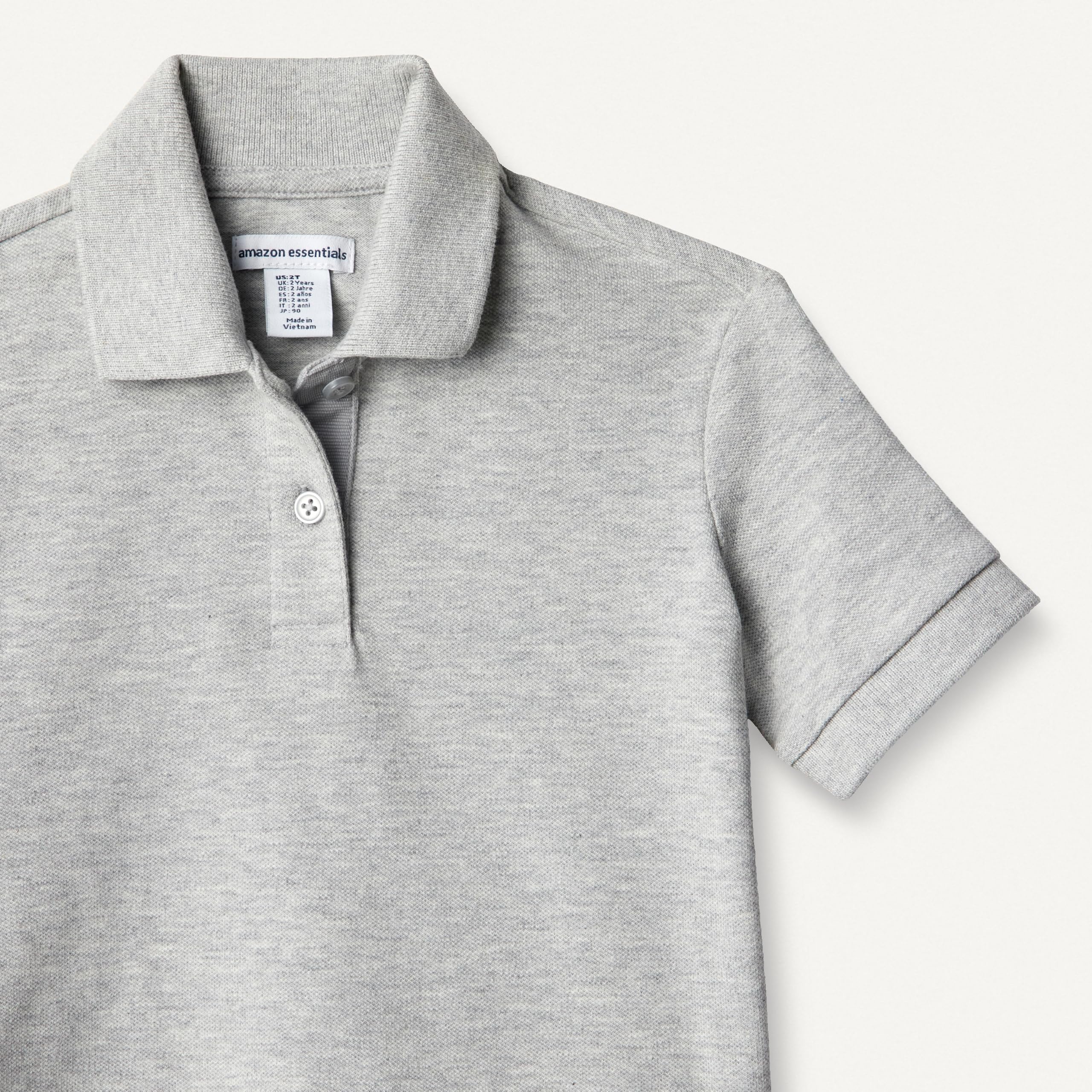Amazon Essentials Bebé-Niñas Polo de Algodón y Licra