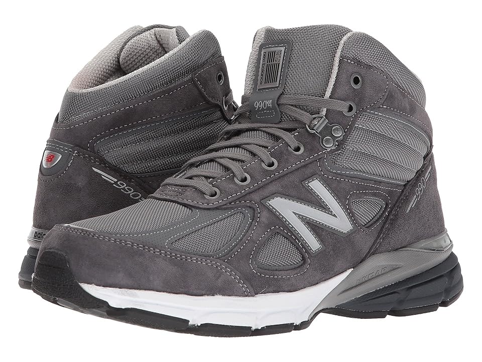 

New Balance 990v4 Boot (Grey/White) Men's Pull-on Boots, Gray