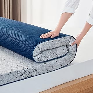 Mattress Topper Twin Gel Infused Memory Foam Mattress Topper, 3 Inches Cooling Bed Topper Twin Size with Removable Cover, CertiPUR-US & Oeko-TEX Certified, Twin
