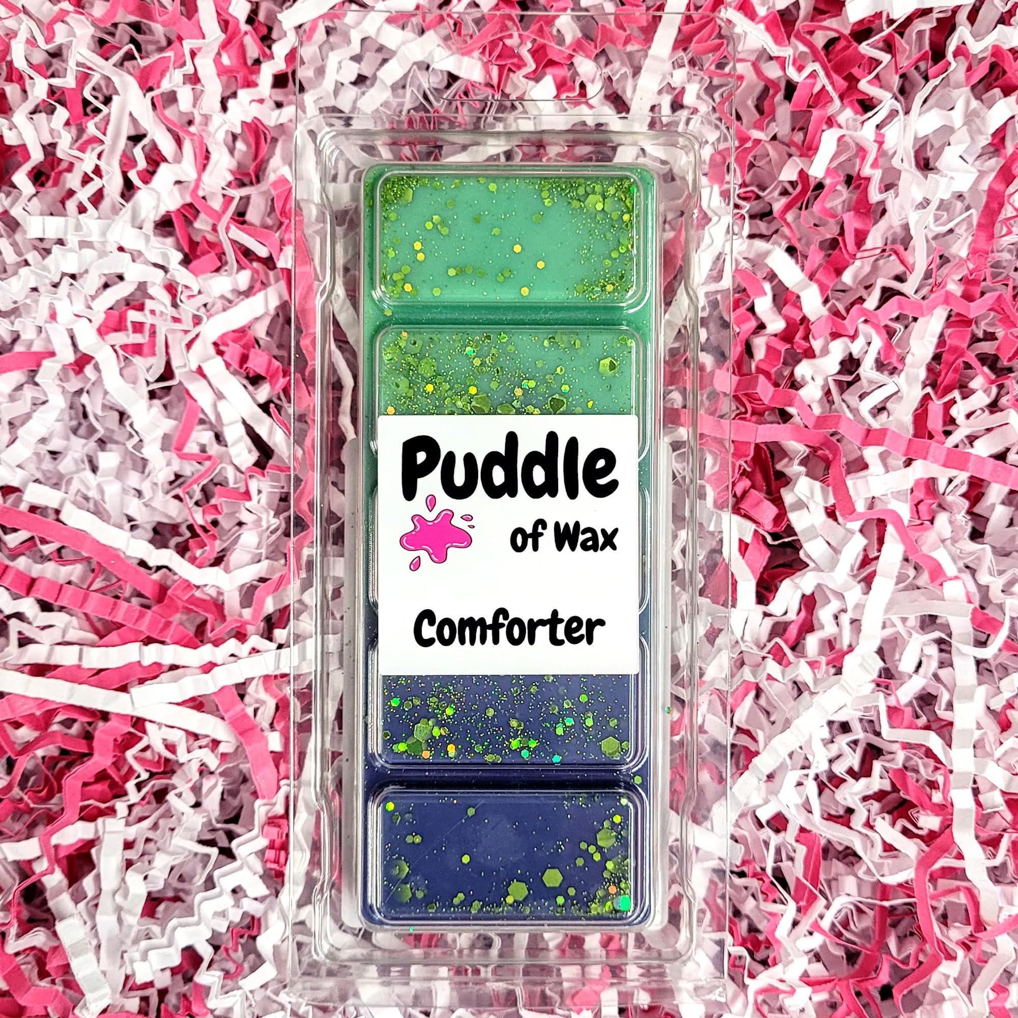 Puddle of Wax - Comforter Soy Wax Melt Snap Bar - 50g - Fruity Scent - Vegan Friendly - Made in the UK