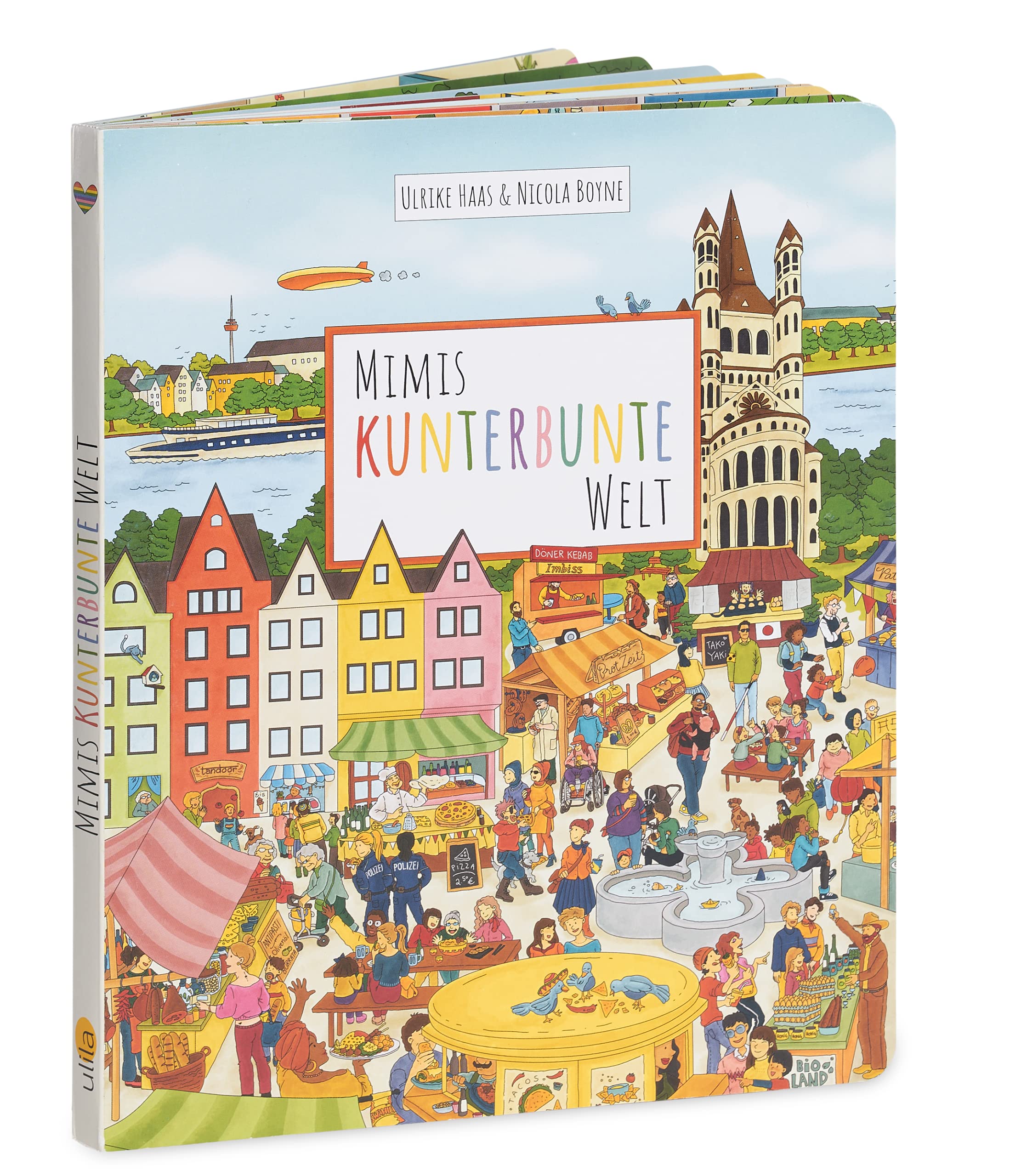 Mimis kunterbunte Welt: Wimmelbuch für Kinder ab 2 Jahren