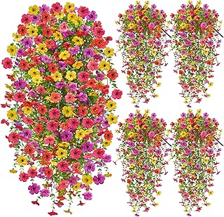 Artificial Artificial Hanging Flowers, UV Resistant Silk