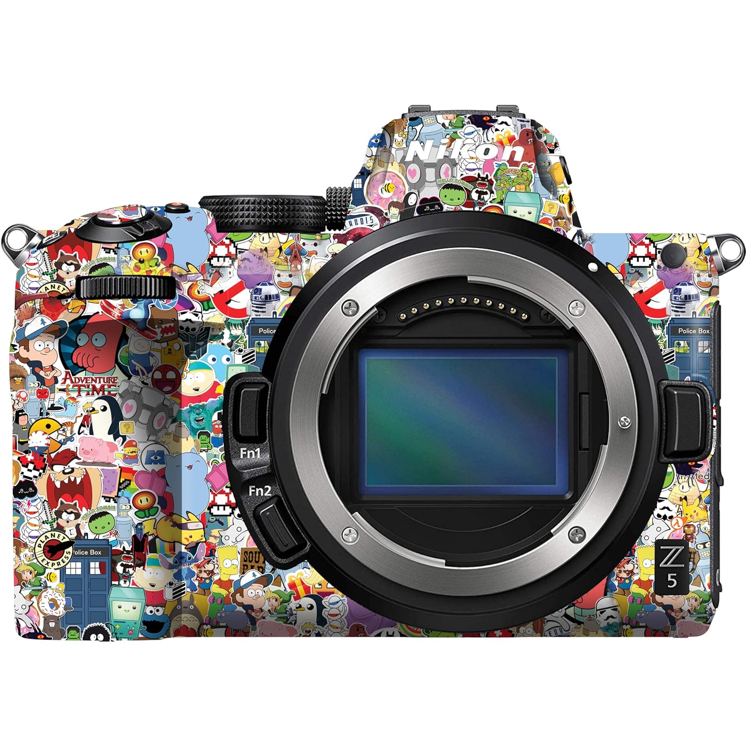 Premium Vinyl Skin for Nikon Z5 DSLR Camera – Scratchproof, Bubble-Free, Residue-Free Removal, Stretchable, HD Quality Print – HDCS 05