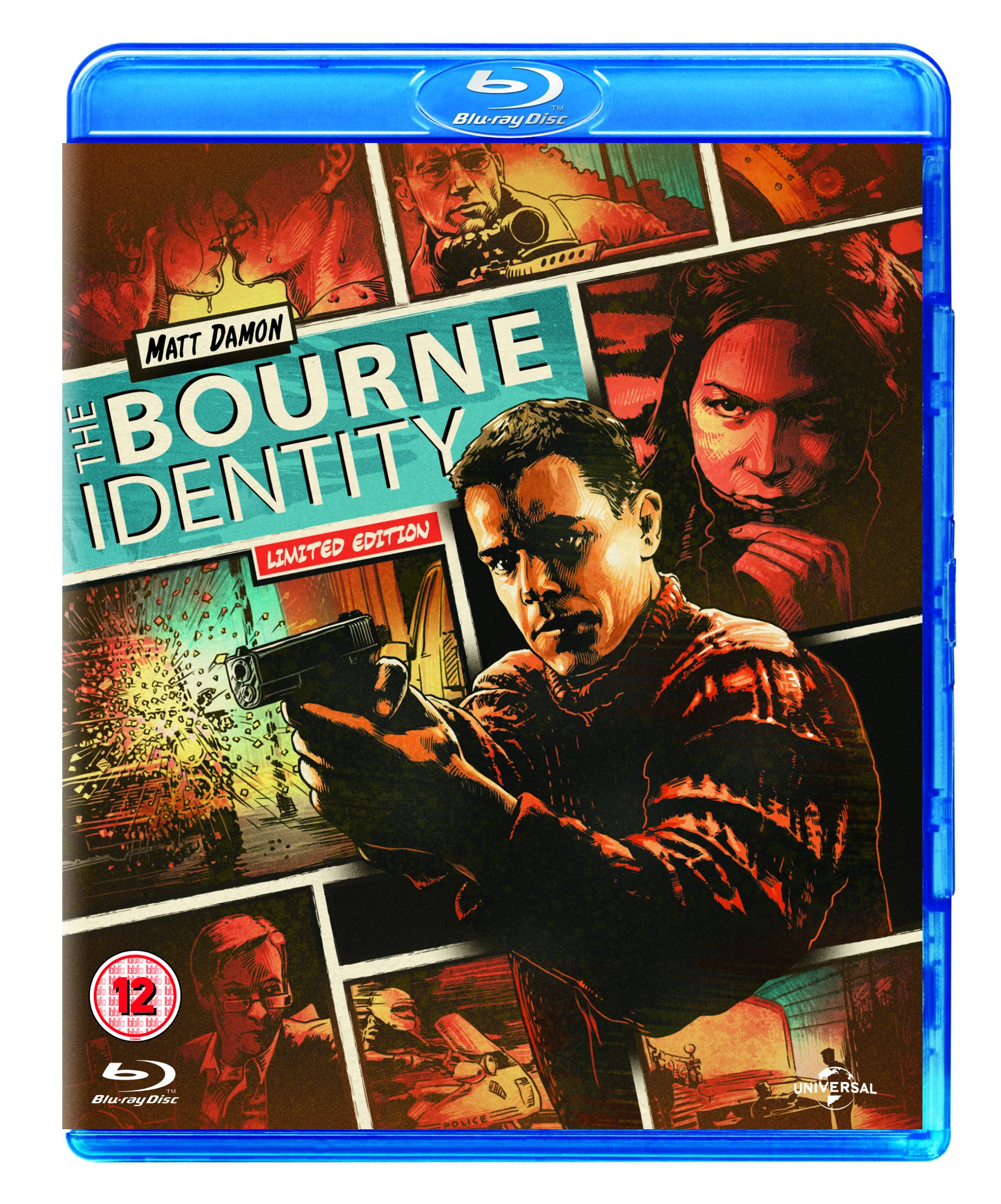 Blu-ray Bourne Identity de Italia y Reino Unido para coleccionistas de cine