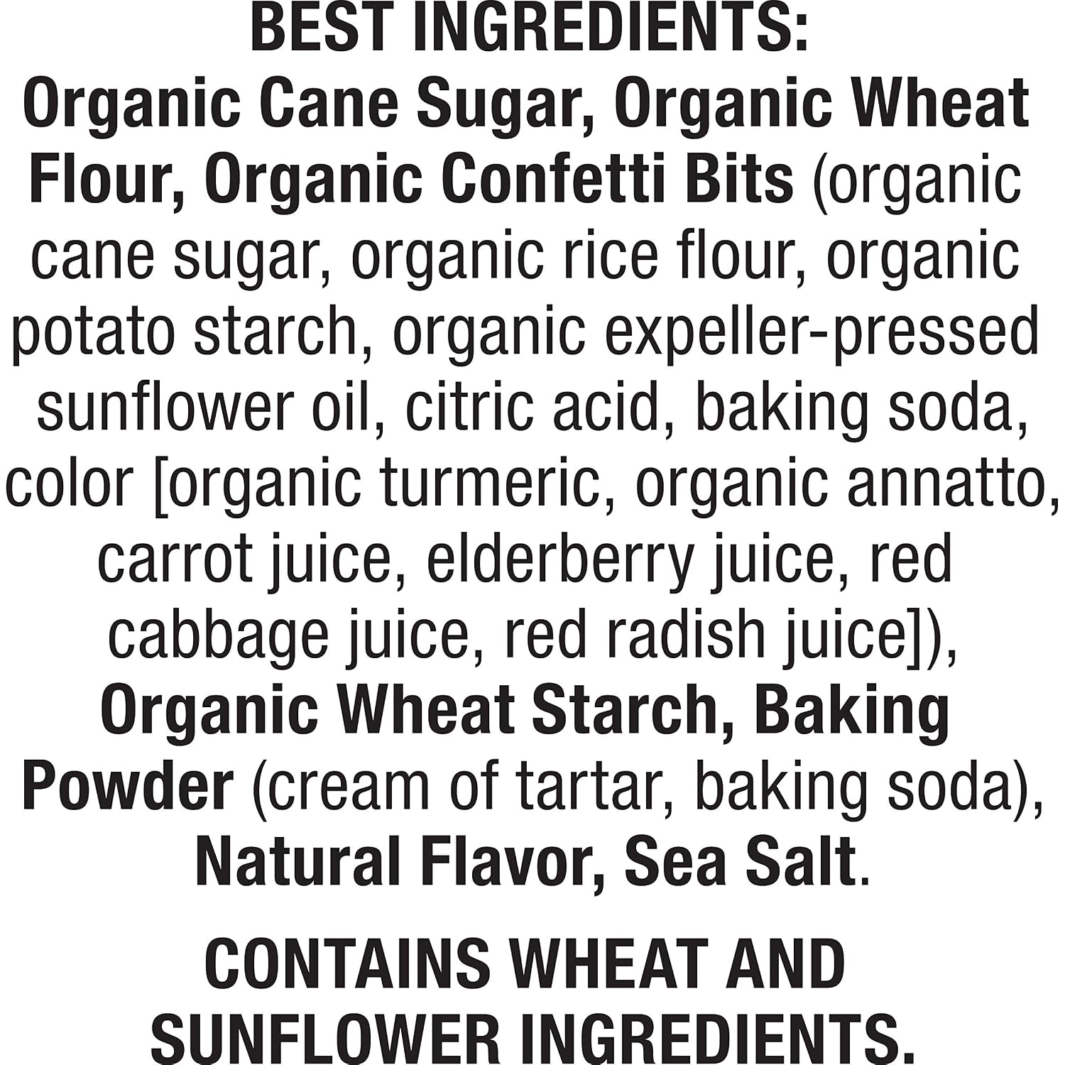 Annie's Organic Cake Baking Mix, Confetti, 21 Ounce