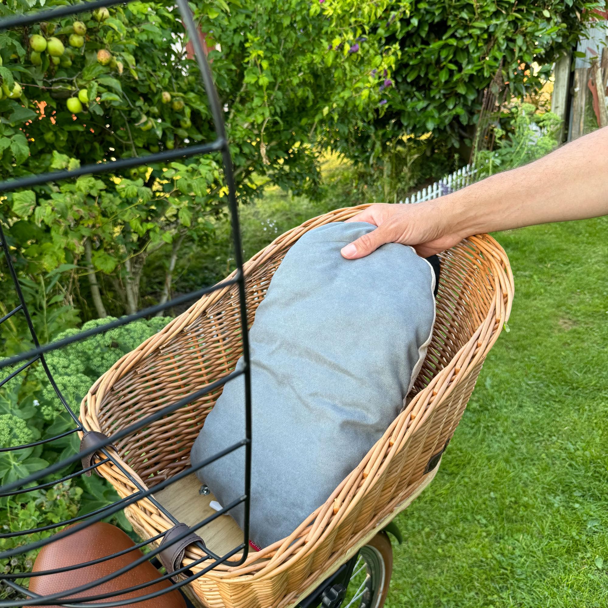 WINBST Fietsmand voorzijde met rooster, fiets huisdiermand, huisdieren