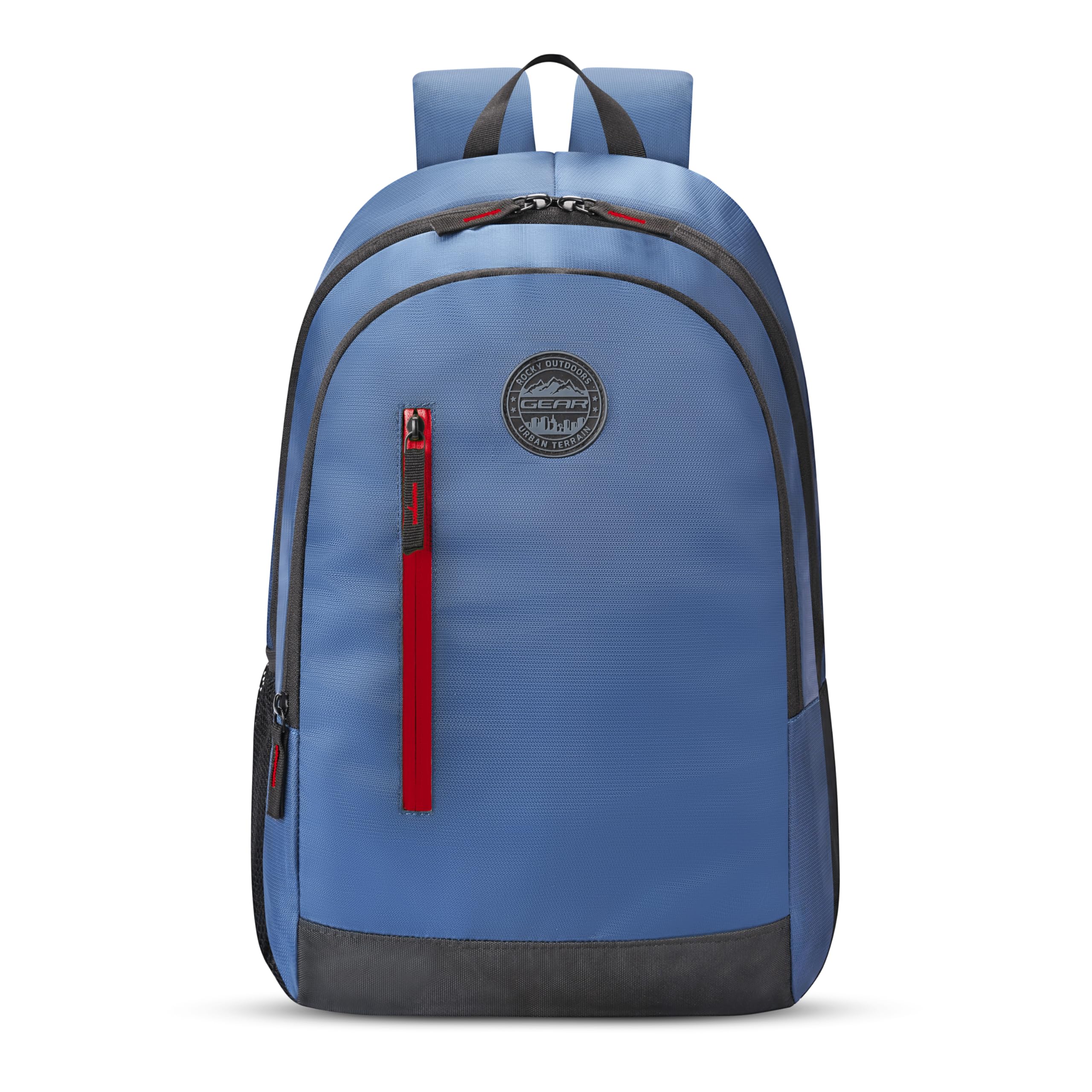 Eco 4 18"/19L Medium Water Resistant Daypack | Casual Backpack | Travel Backpack for Men/Women (Blue - Black)-image-7