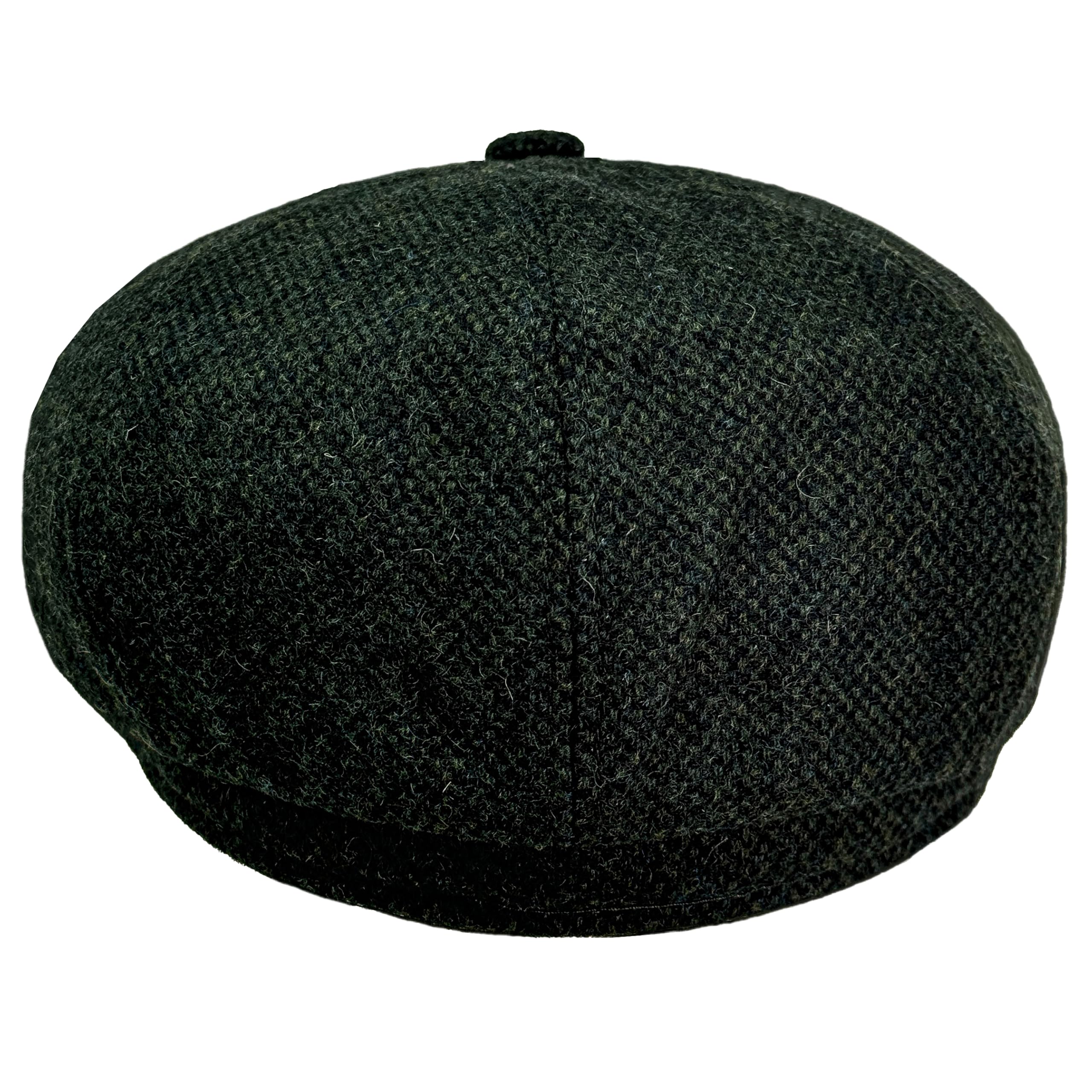 WEROR-432.1 - Gorra con visera para hombre (forro acolchado, 100% lana)