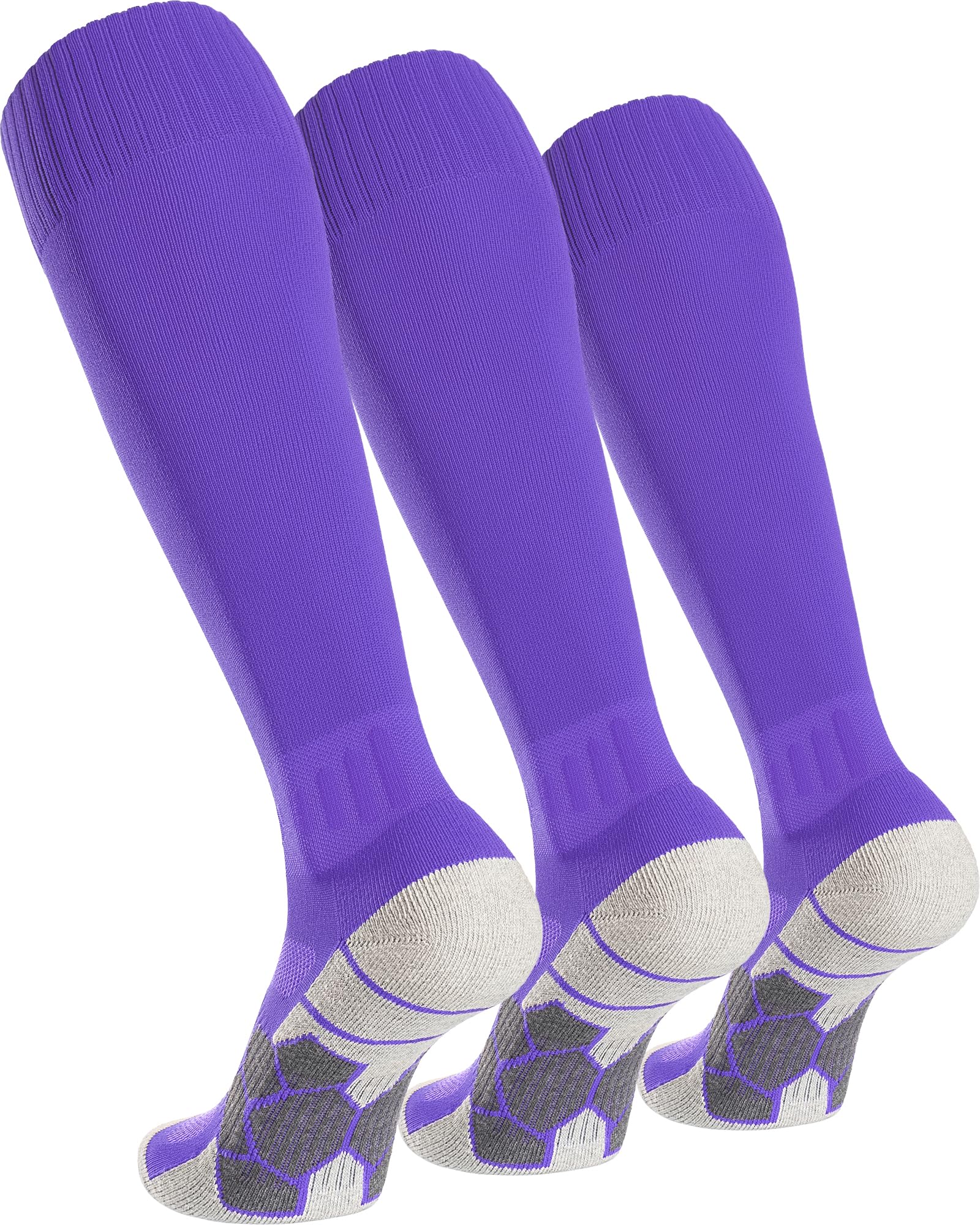 APTESOL Soccer Socks Knee High Team Sport Socks for Kids Youth Adult