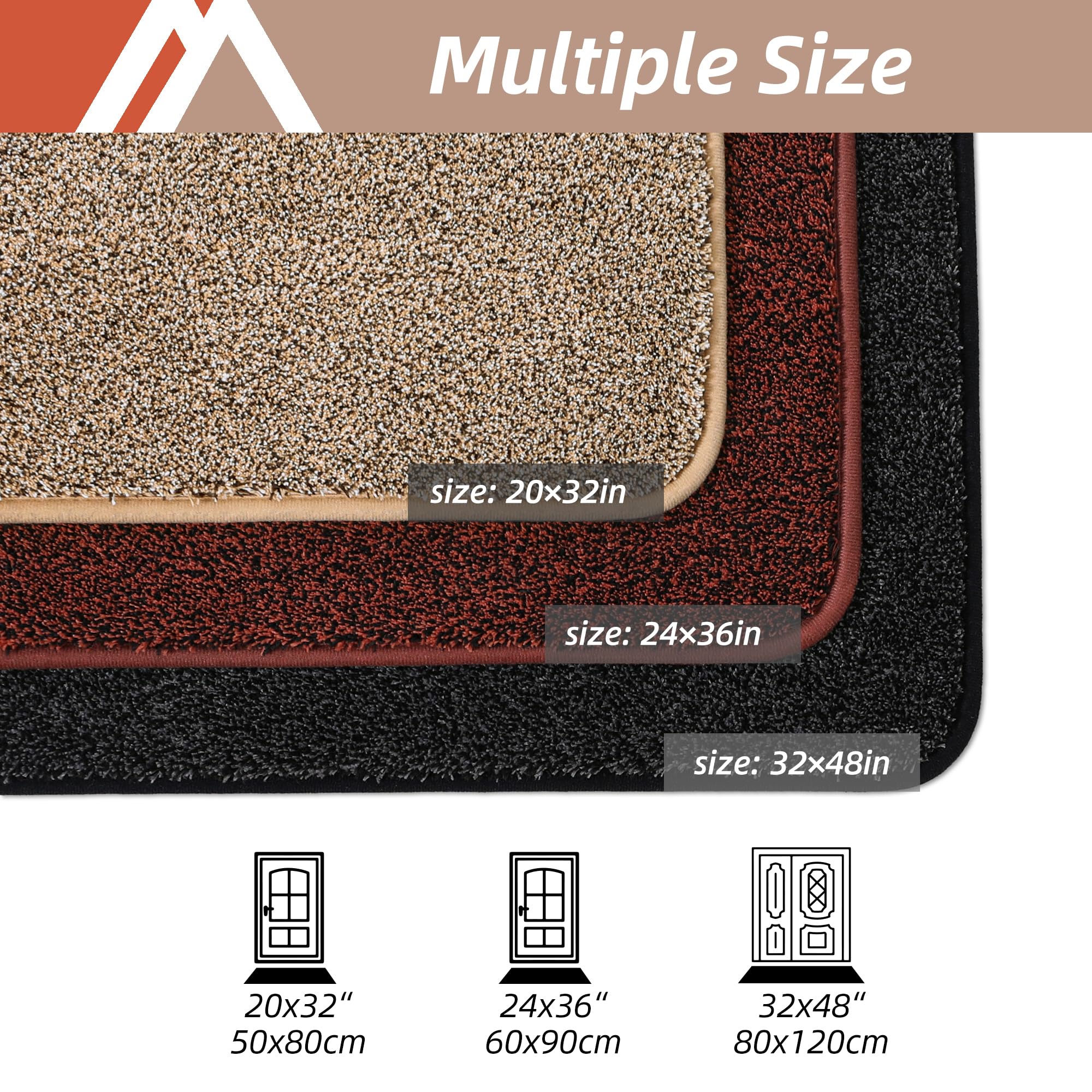 COSY HOMEER Nonslip Door Mats Indoor - Image 2