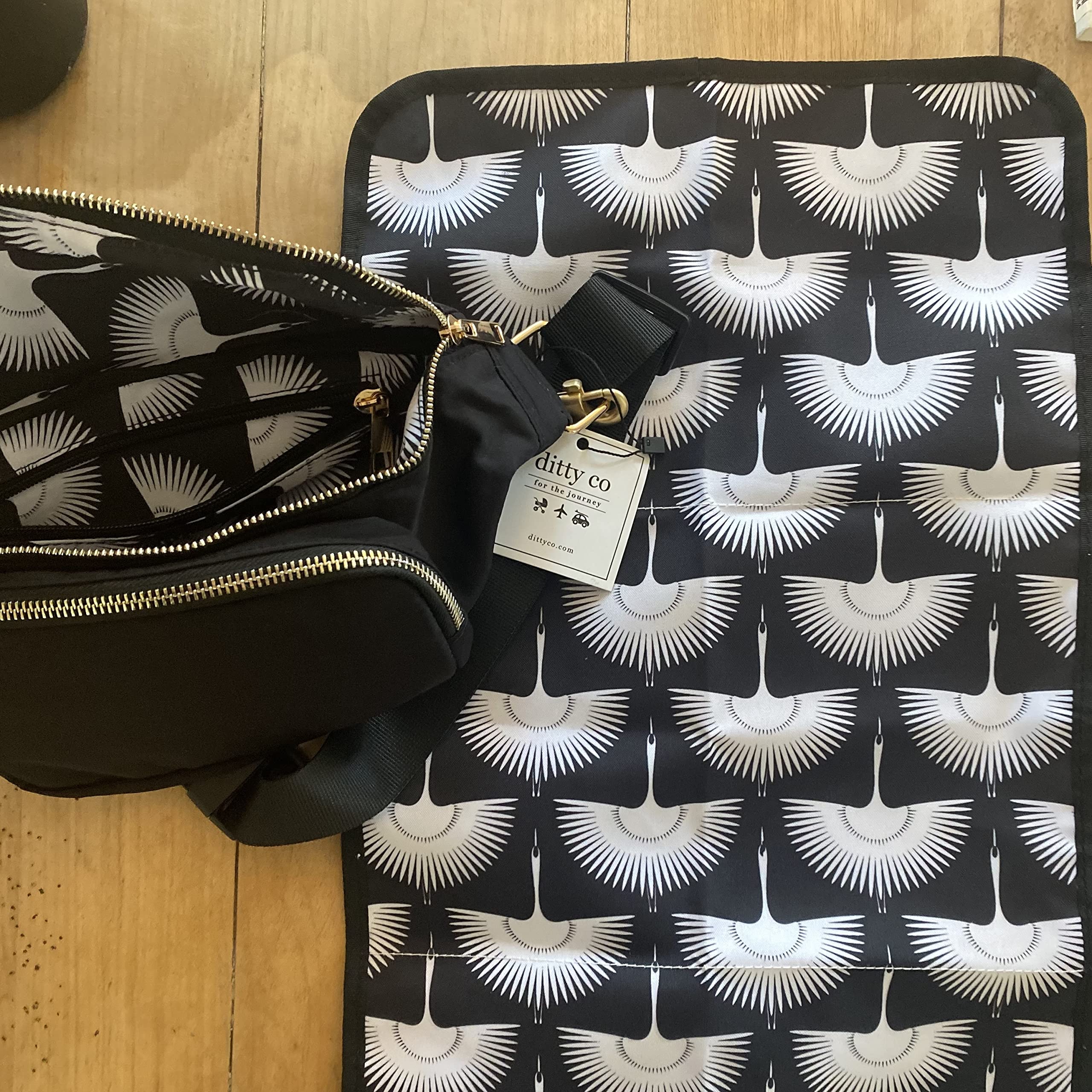 Mała torba na pieluchy, przenośna podkładka do przewijania, torby crossbody dla kobiet, uchwyt na ściereczkę dla niemowląt, niezbędne akcesoria podróżne