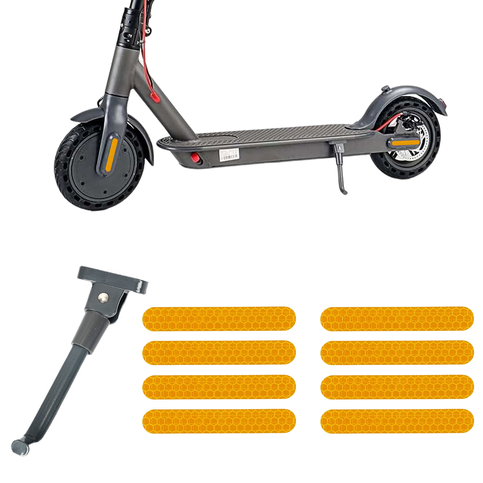 CHEKUBAO Elektrische Scooter Achterspatbord Compatibel Met Xiaomi M365 M365 Pro 1s Pro 2 Essential Achterspatbordenhouder Voor Xiaomi E Scooter Reserveonderdelen