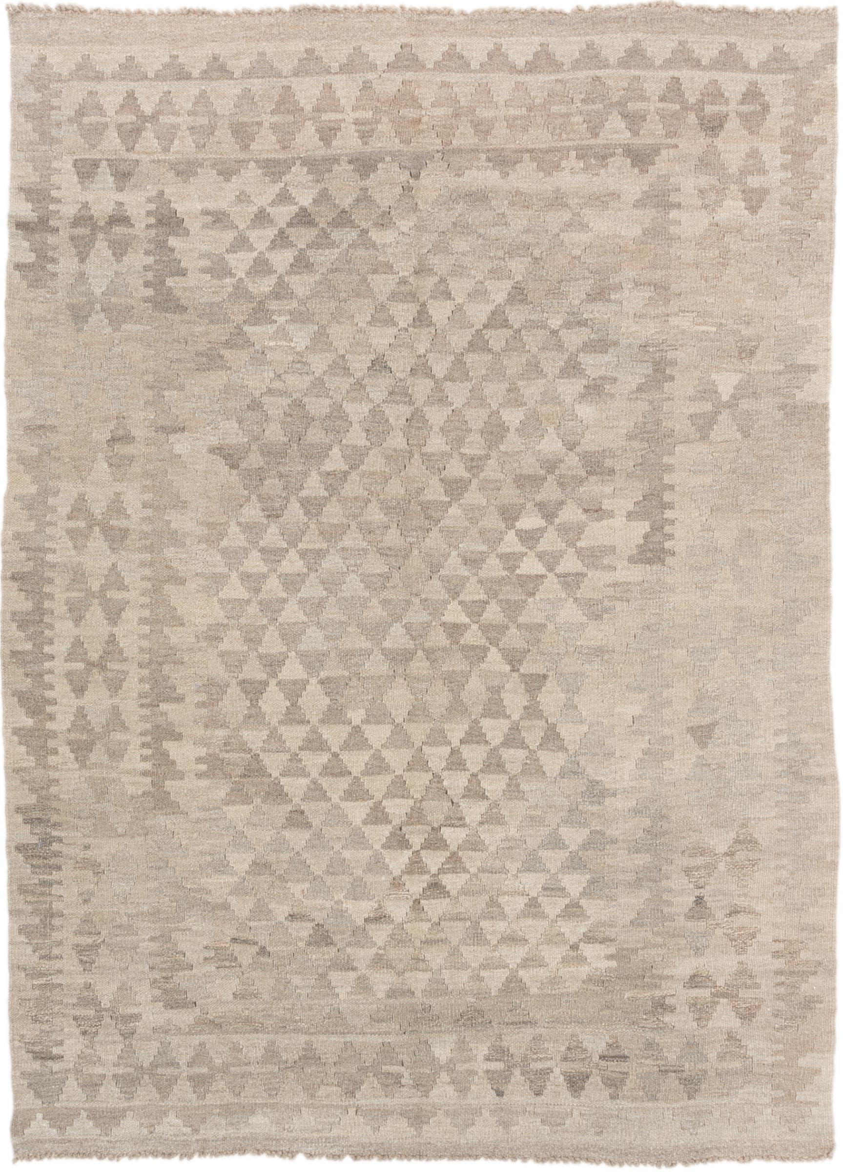 Tapis Laine Kilim Afghan Heritage 123x169 tissé main d'Orient