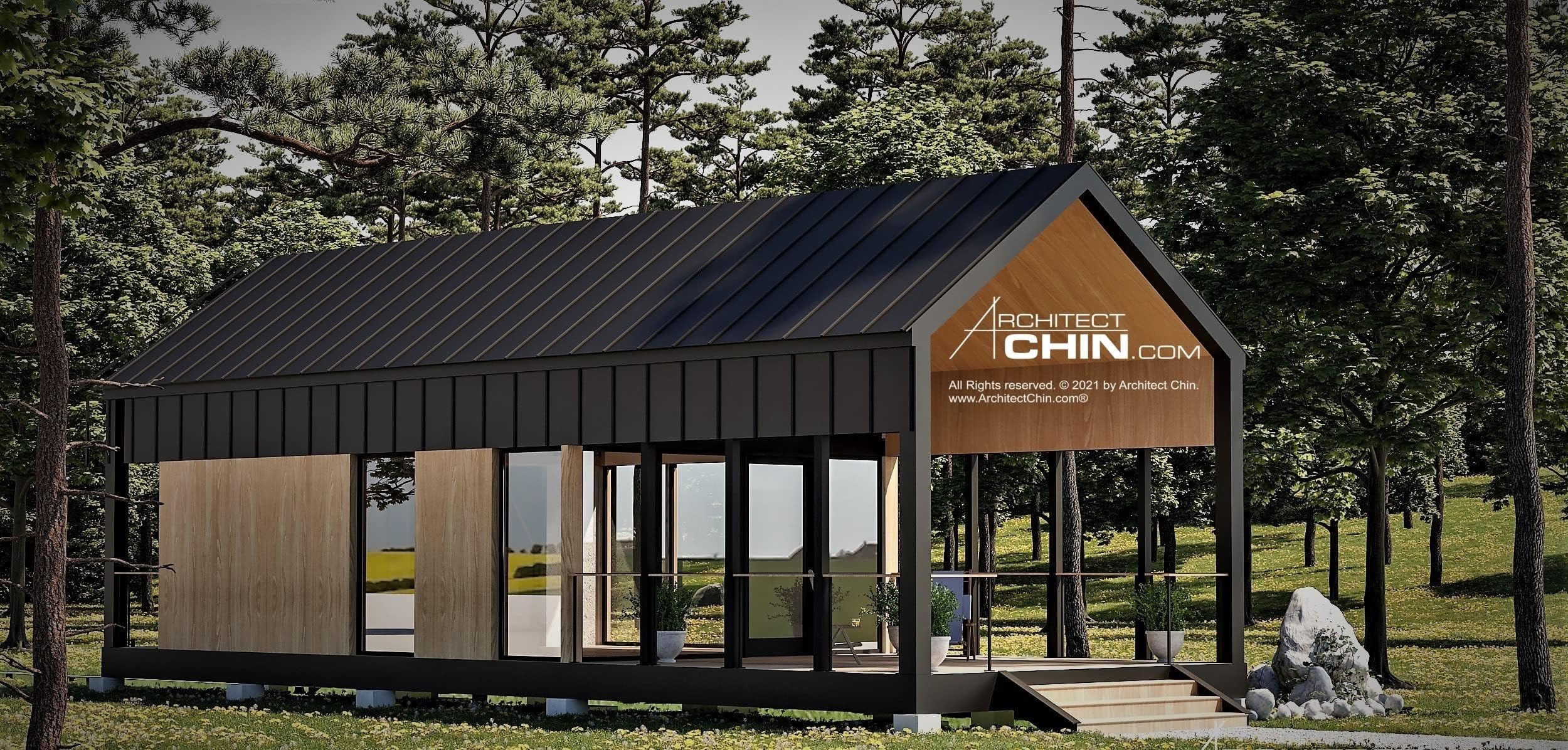 Architect Chin Lily Black Hill