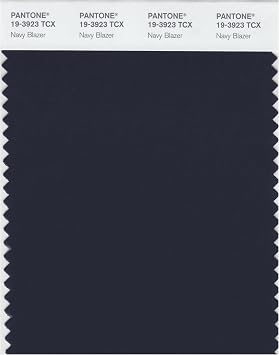 Pantone Smart 19-3923X Color Swatch Card, NavyBlazer