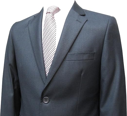Muga elegante traje de Señor Slim Fit, antracita/gris oscuro, tallas 46 –  58 Anthrazit/Dunkelgrau 52: Amazon.es: Ropa